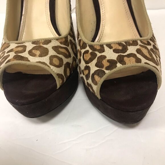 đ EnzoâAngioliniâanimalâprint platformââheelsâSzâ8.5 - Picture 3 of 7